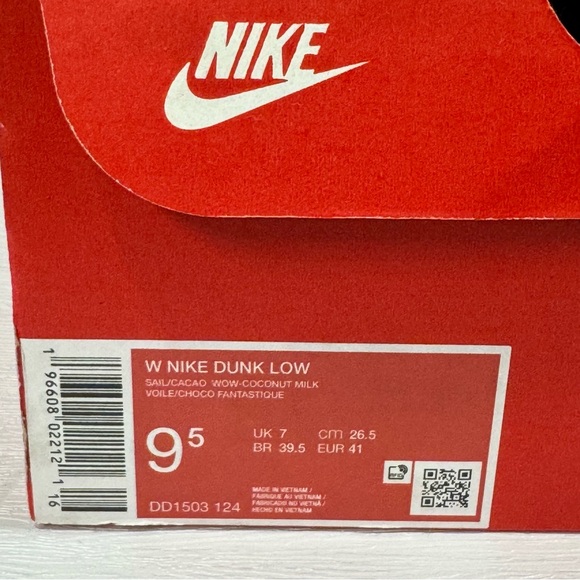 Women’s Nike Dunk Low Cacao Wow Women’s Size 9.5W/8M BRAND NEW! 💯 Authentic! - Picture 9 of 9